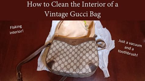 how to clean vintage gucci purse|vintage gucci purses for sale.